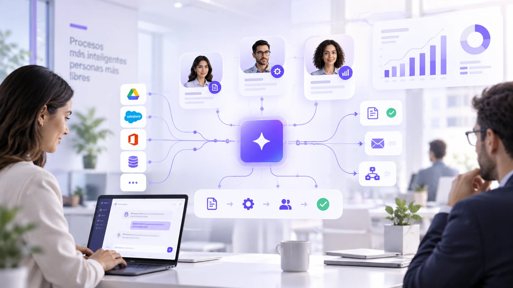 IA, chatbots y automatización